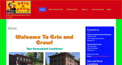 Desktop Screenshot of grinandgrowchildcare.org